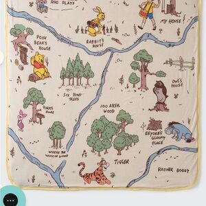 Little Sleepies hundred acre wood mini cloud blanket